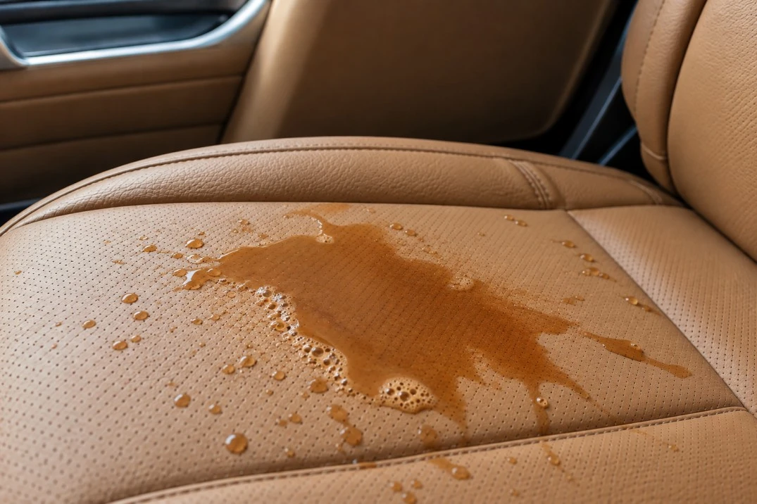 Spilled Coffee in Your Car? Here's What to Do Before the Stain and Smell Set In