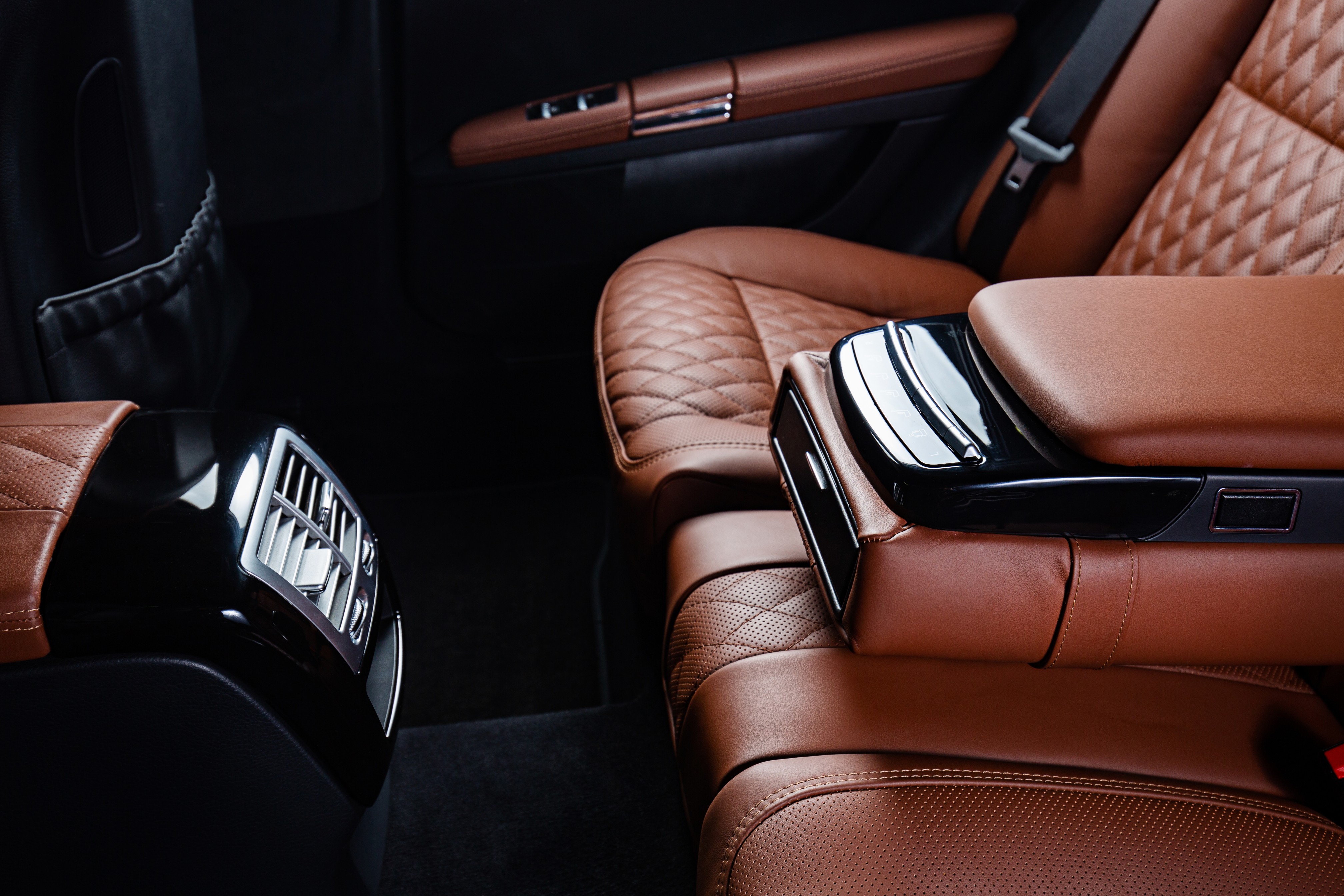 Interior car detailing service with deep cleaning and sanitization