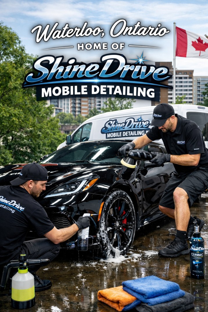 Mobile car detailing in Waterloo, Ontario